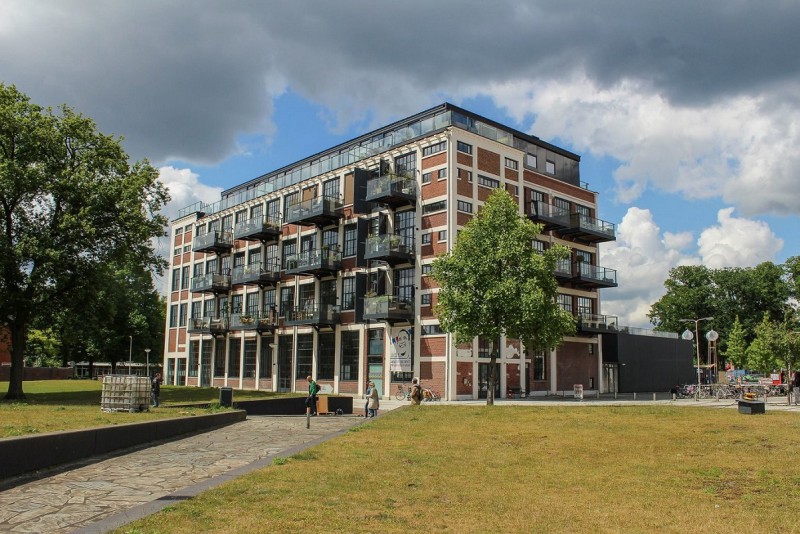 Stroinksbleekweg gebouw Tetem omgebouwd tot woonflat 2015.jpg