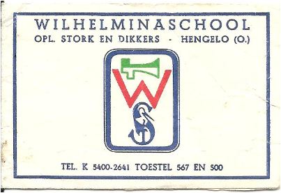 Wilhelminaschool. Opl. Stork en Dikkers, Hengelo.JPG