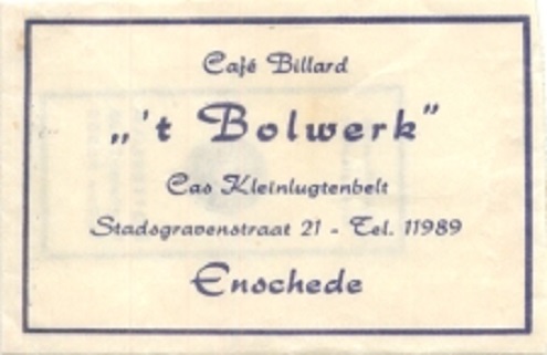 Stadsgravenstraat 21 cafe billard 't Bolwerk Cas Kleinlugtenbeld.jpg