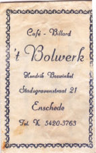 Stadsgravenstraat 21 cafe billard 't Bolwerk Hendrik Boswinkel.jpg