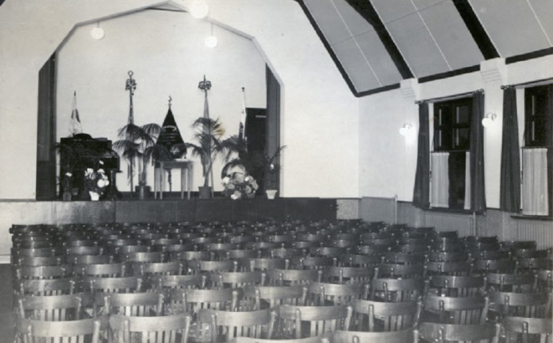 H.B. Blijdensteinlaan Interieur van de voordrachtszaal (nieuwe gebouw) C.J.U.V..jpg