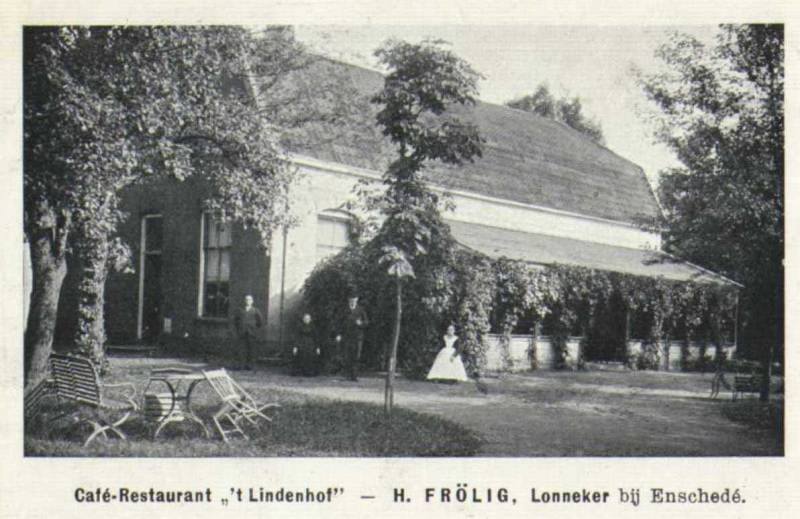 Gronausestraat cafe Lindenhof H. Frölig.jpg