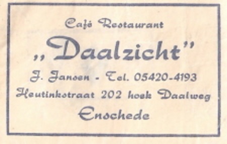 Heutinkstraat 202 hoek Daalweg Café Restaurant Daalzicht J. Jansen.jpg