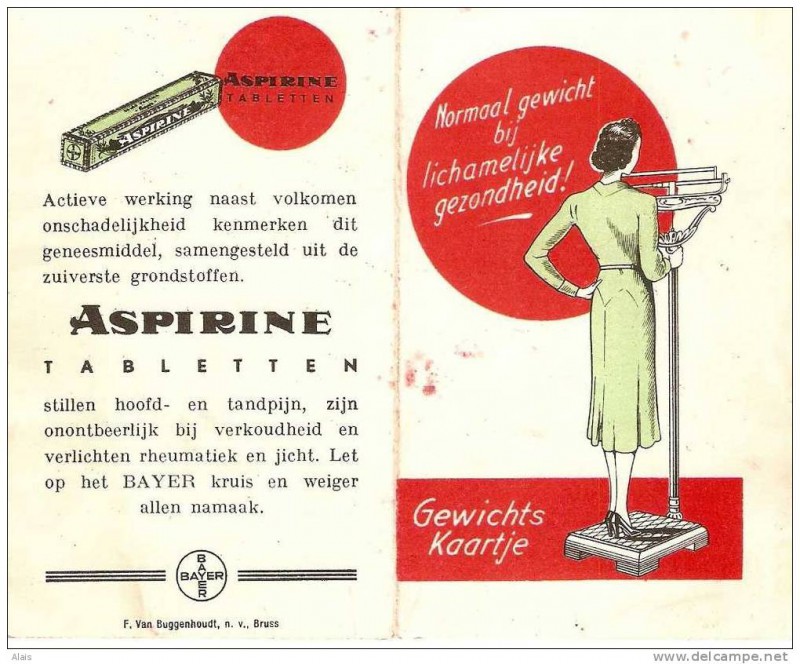 Bayer Aspirin reclame uit 1948.jpg