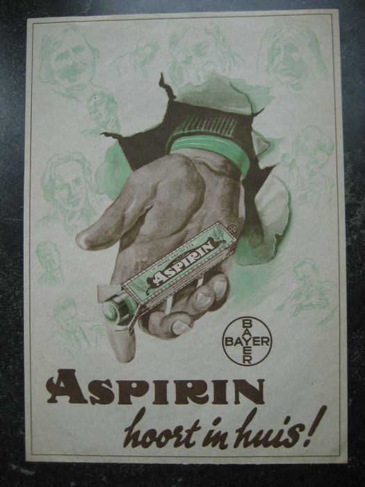 Bayer Aspirin reclame uit 1940.jpg
