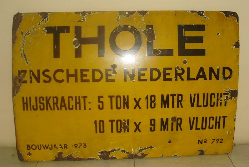 Thole Enschede schild.JPG
