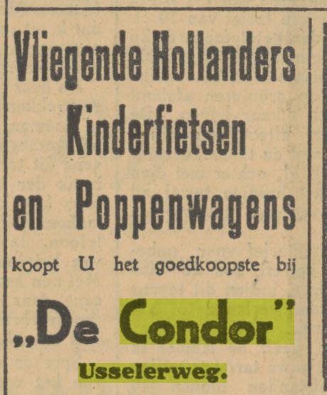 Usselerweg 53 De Condor. Twentsch dagblad Tubantia en Enschedesche courant. Enschede, 10-11-1928..jpg