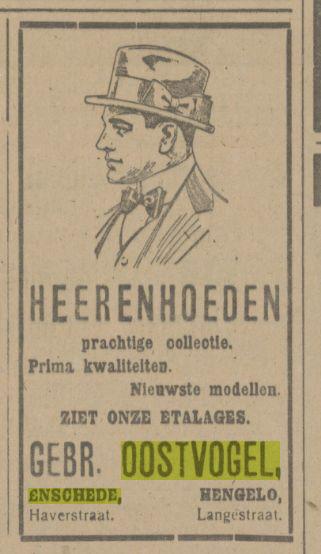 Haverstraat Gebr. Oostvogel Twentsch dagblad Tubantia. Enschede, 08-12-1916.jpg
