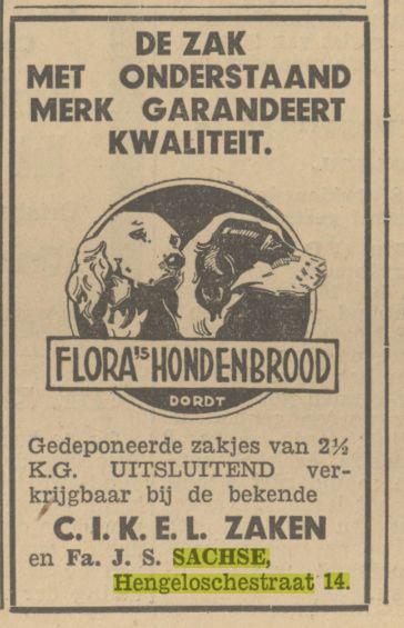 Hengelosestraat 14 Sachse Advertentie. Twentsch dagblad Tubantia en Enschedesche courant. Enschede, 18-01-1932.jpg