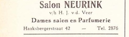 Haaksbergerstraat 42 salon Neurink  vh H. J. v. d. Veer Dames-Salon en Parfumerie advertentie (2).jpg