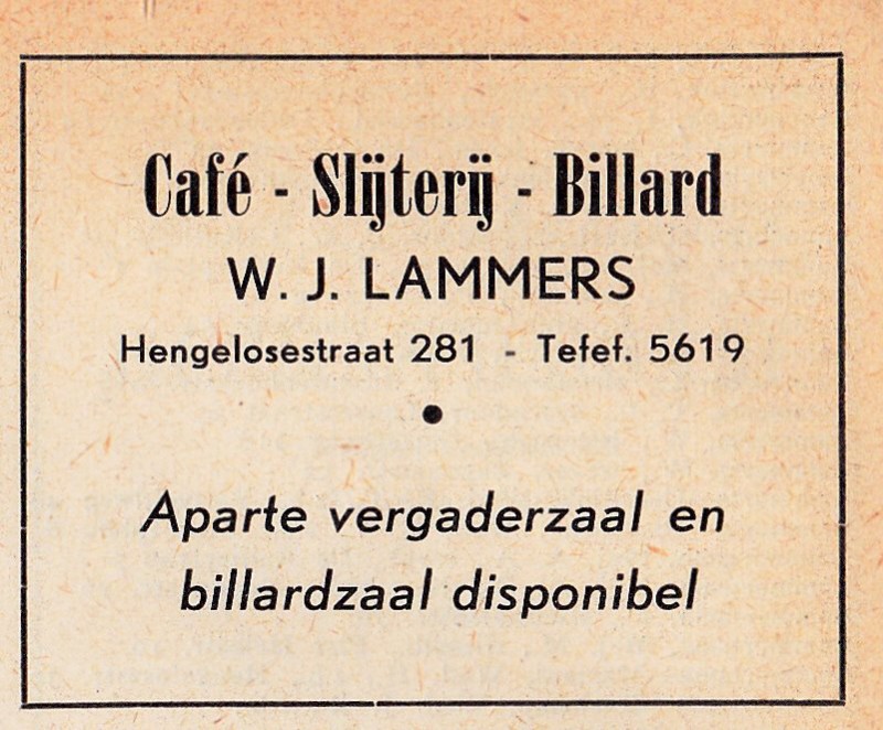Hengelosestraat 281 cafe slijterij Billard W.J. Lammers.jpg
