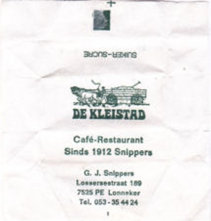 Lossersestraat 189 Lonneker DE KLEISTAD  Café-Restaurant  Sinds 1912 Snippers  G. J. Snippers.jpg