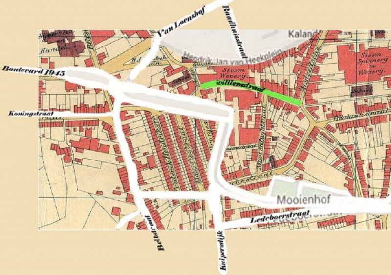Willemstraat op de plattegrond (nu Boulevard) vroeger De Krim.jpg