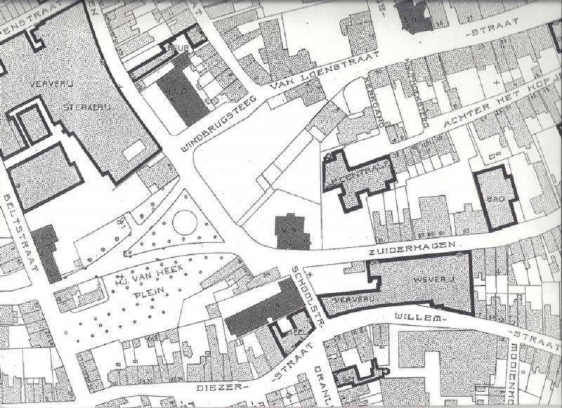 Achter 't Hofje  met o.m. Kerkgang plattegrond.jpg