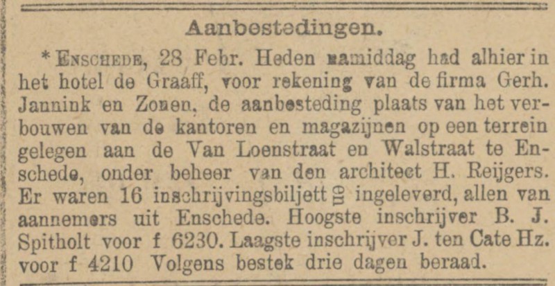 van Loenstraat Zwolsche Courant 3-3-1903.jpg