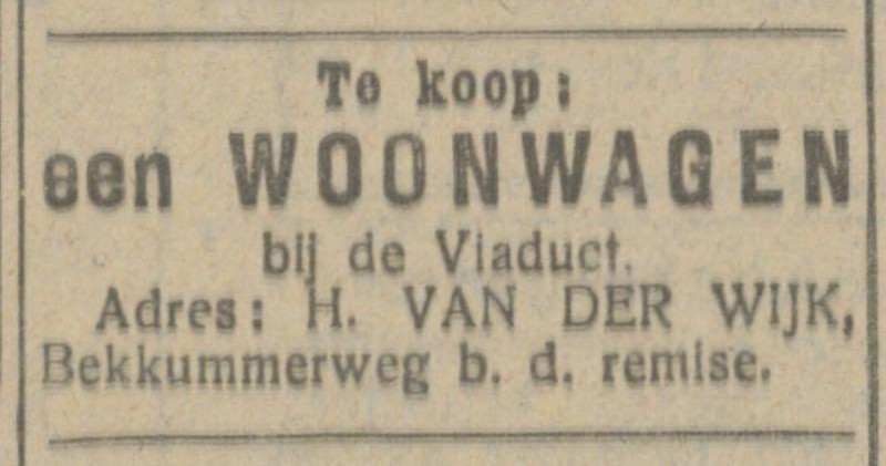 Bekummerweg H. van der Wijk advertentie 5-11-1918.jpg