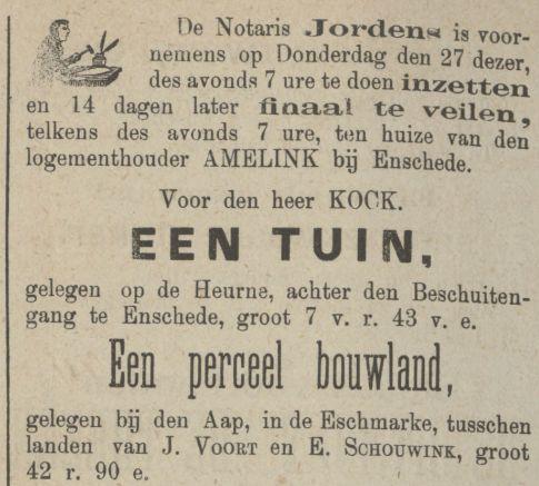 Beschuitengang krantenbericht Tubantia 22-10-1881.jpg