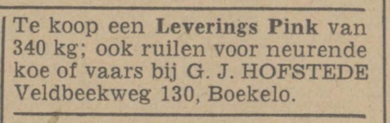 Veldbeekweg 130 G.J. Hofstede advertentie Tubantia 25-10-1941.jpg