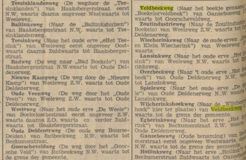 Veldbeekweg krantenbericht Tubantia 30-7-1936.jpg