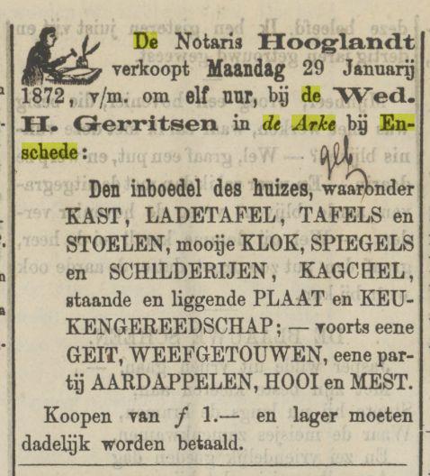 De Arke krantenbericht Tubantia 20-1-1872.jpg