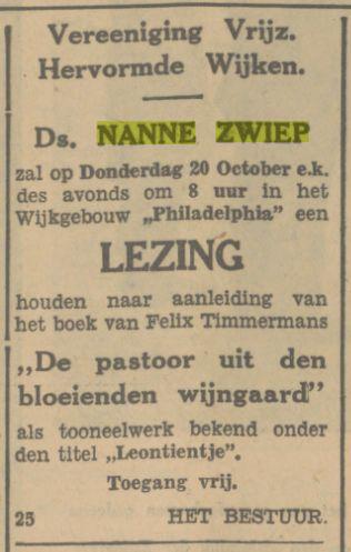 Nanne Zwiep krantenbericht Tubantia 18-10-1932.jpg