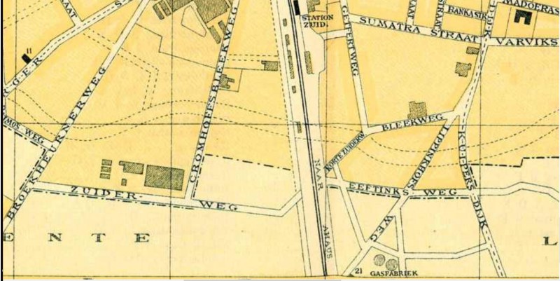 Korte Zuiderweg plattegrond 1923.jpg