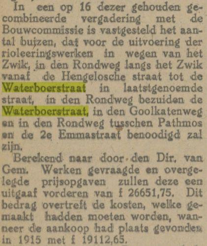 Waterboerstraat krantenbericht Tubantia 24-12-1918.jpg