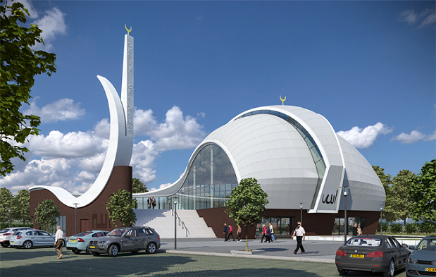 Aangepast ontwerp voor nieuwe moskee Enschede.png