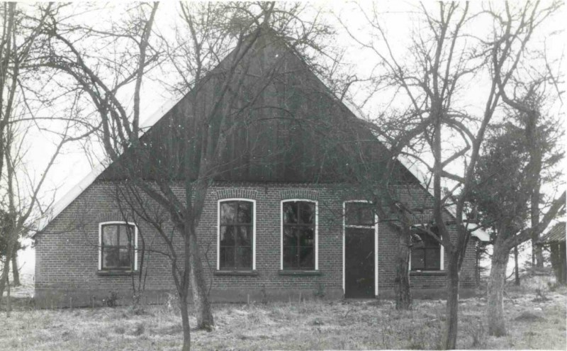 Korhaanweg Zicht op boerderij van A. Eulink, afgebroken december 1940.jpg