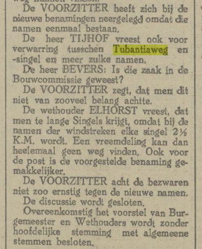 Tubantiaweg wordt Tubantiasingel krantenbericht Tubantia 18-4-1921.jpg