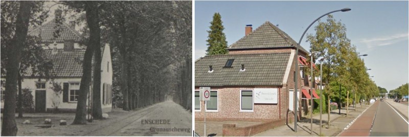 Slotzicht aan de Gronausestraat - Toen en Nu.JPG