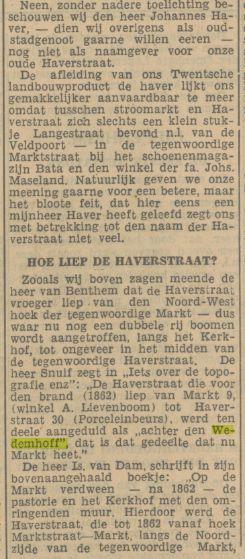 Achter den Wedemhoff later Haverstraat krantenbericht Tubantia 18-11-1932.jpg