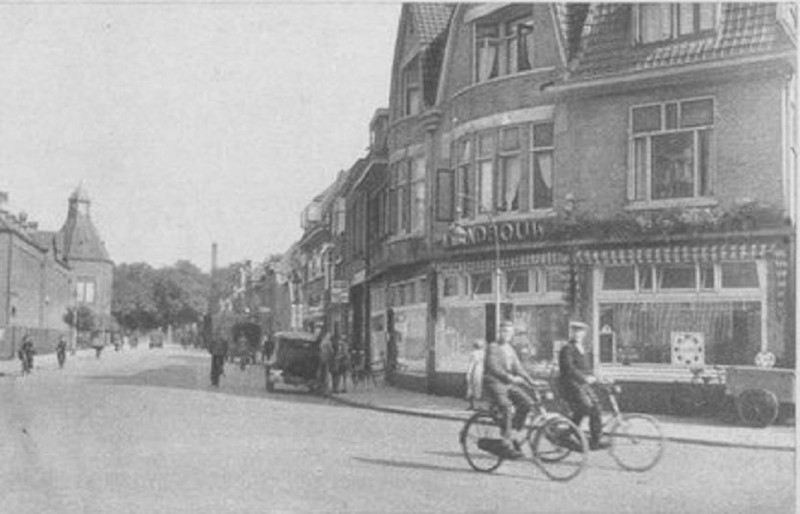 Getfertstraat 1932 De latere C.F. Klaarstraat en nu begin van de Boulevard 1945.jpg