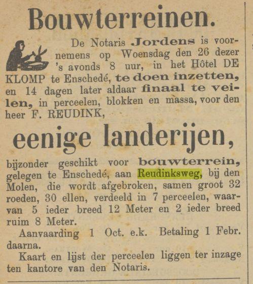 Reudinksweg advertentie Tubantia 22-8-1896.jpg