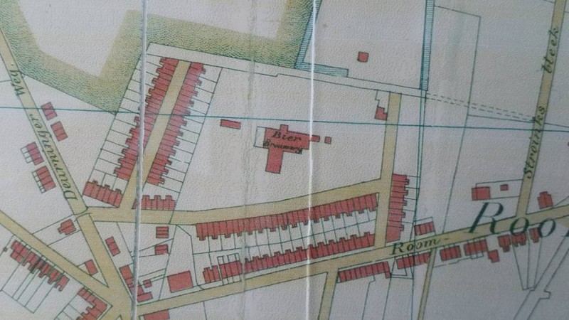 Deurningerweg Roomweg Bierbrouwerij plattegrond 1907.jpg