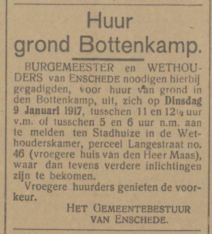 Bottenkamp krantenbericht Tubantia 5-1-1917.jpg