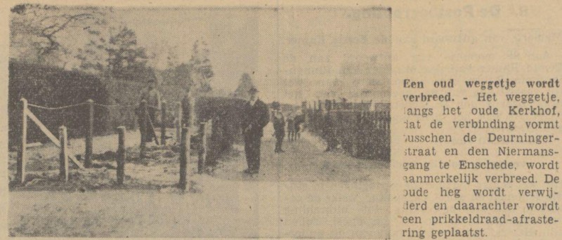 Niermansgang krantenfoto Tubantia 1-2-1939.jpg