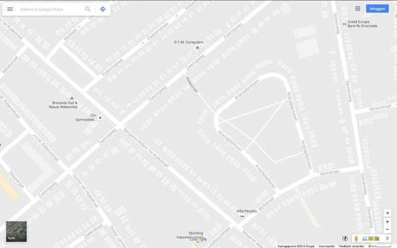 Acaciaplantsoen Abeelstraat Google maps.jpg