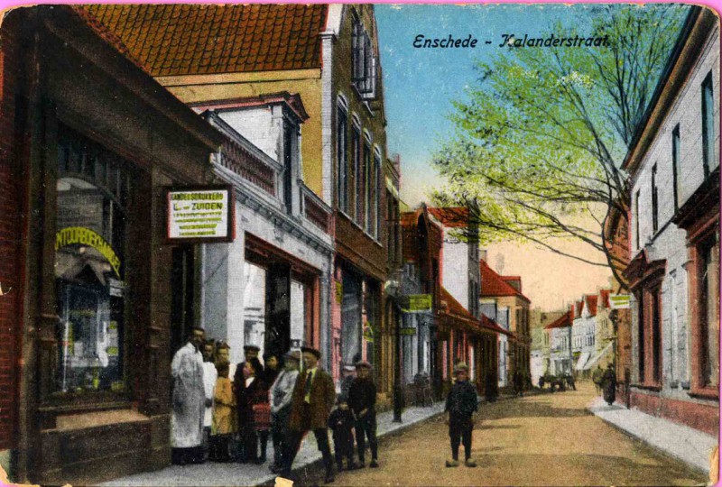 Kalanderstraat dec. 1899 Zuidelijk gedeelte van de straat..jpg