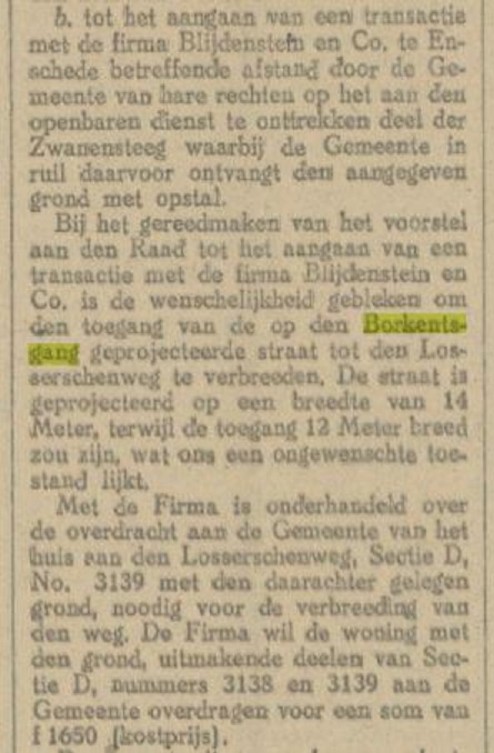 Borkentsgang krantenbericht Tubantia 2-6-1920.jpg