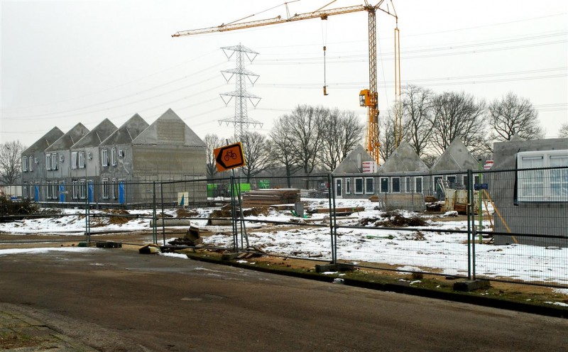 Eerste duurzame woningen Oost-Boswinkel bijna klaar.JPG