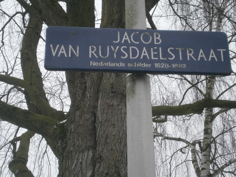 Jacob van Ruysdaelstraat straatnaambord.JPG