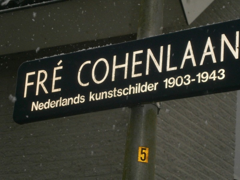 Fre Cohenlaan straatnaambord.JPG