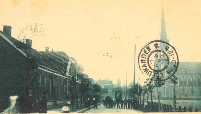 Oldenzaalsestraat 1900 richting Centrum ter hoogte van Minkmaatstraat.jpg