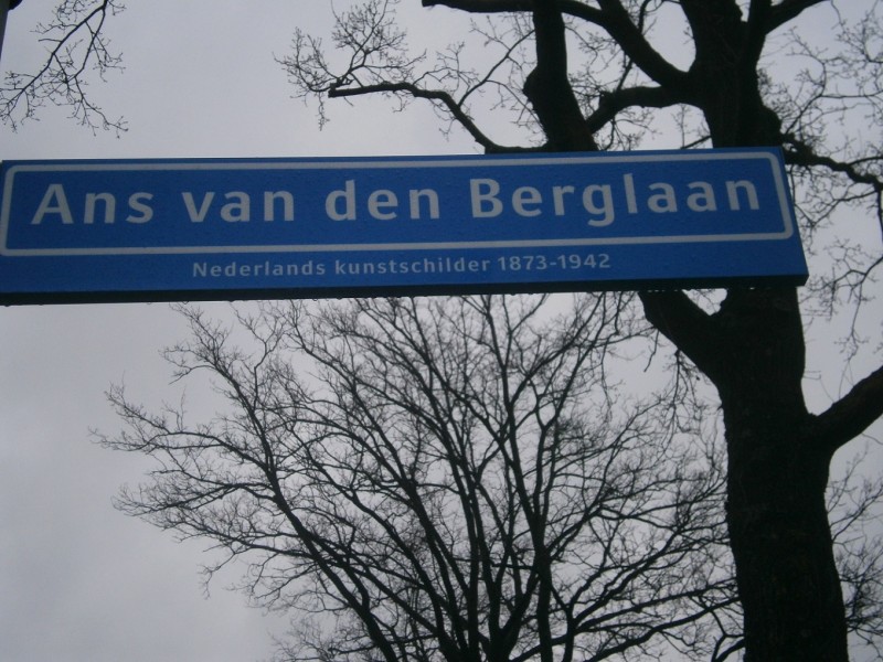 Ans van den Berglaan straatnaambord 1-3-2017.JPG