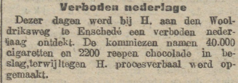 Wooldriksweg krantenbericht 11-6-1919.jpg