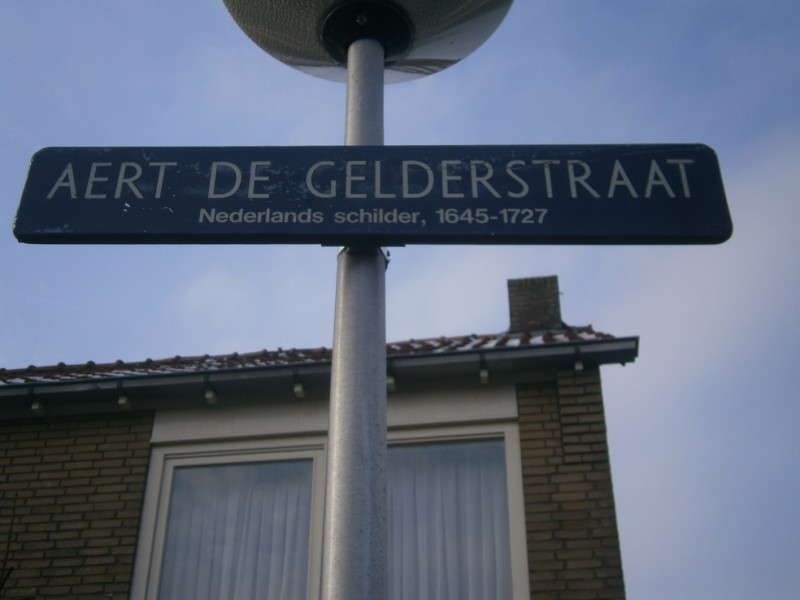 Aert de Gelderstraat straatnaambord.JPG