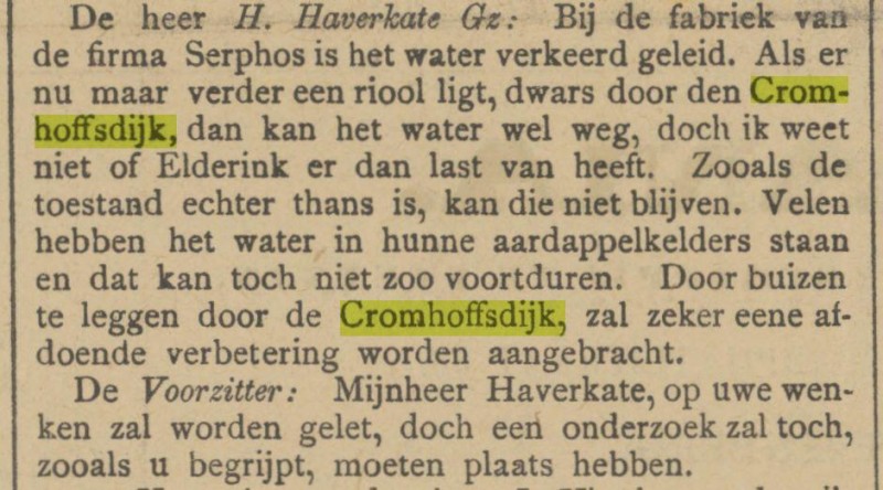 Cromhoffsdijk krantenbericht Tubantia 11-1-1896.jpg
