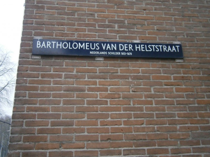 Bartholomeus van der Helststraat straatnaambord.JPG