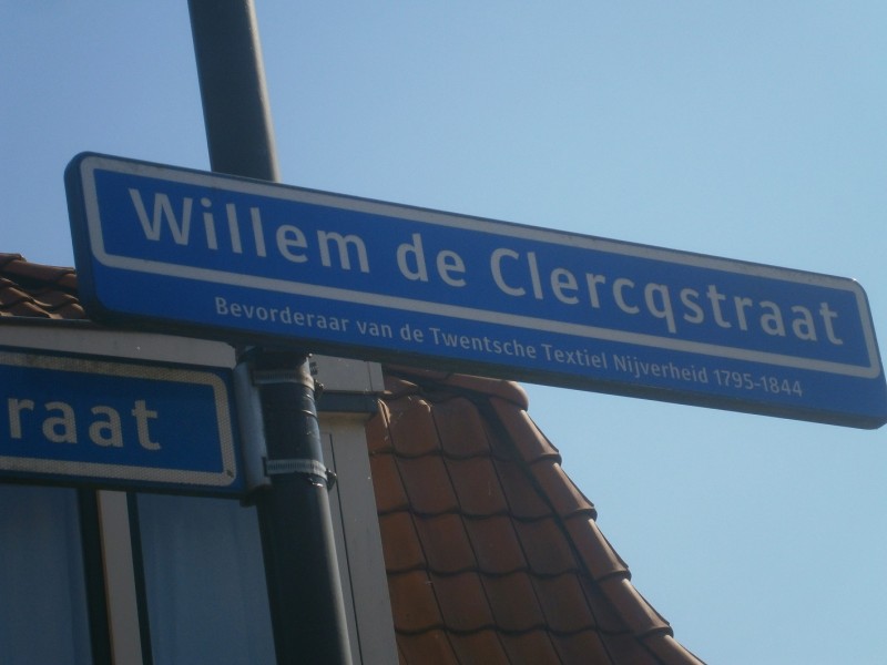 Willem de Clerqstraat straatnaambord.JPG
